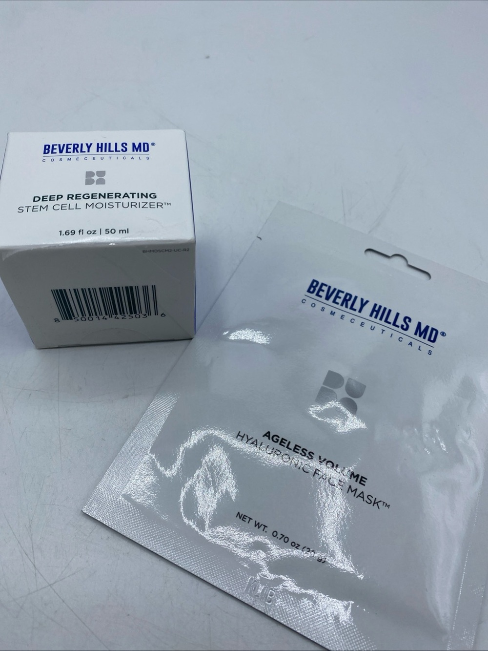 Beverly Hills MD Deep Regenerating Stem Cell Moisturizer 1.69 oz Hyaluronic Mask